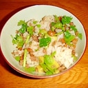 アボカド納豆のタイ風味混ぜご飯